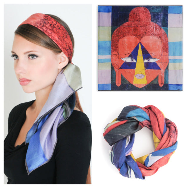 7 ways to wear a scarf in the summer