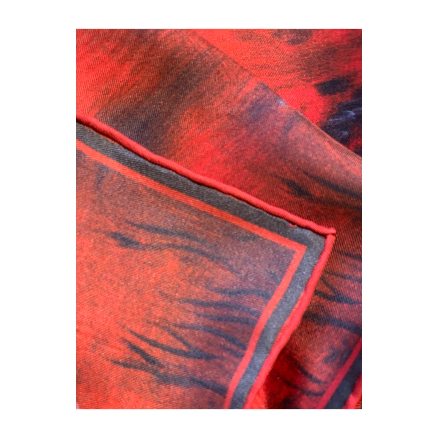 Fire Willow - Square Silk Scarf