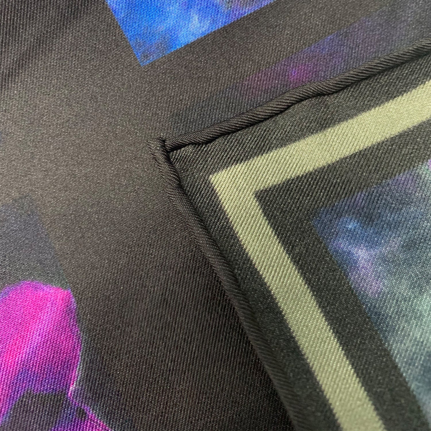 Black Orchid - Silk Pocket Square