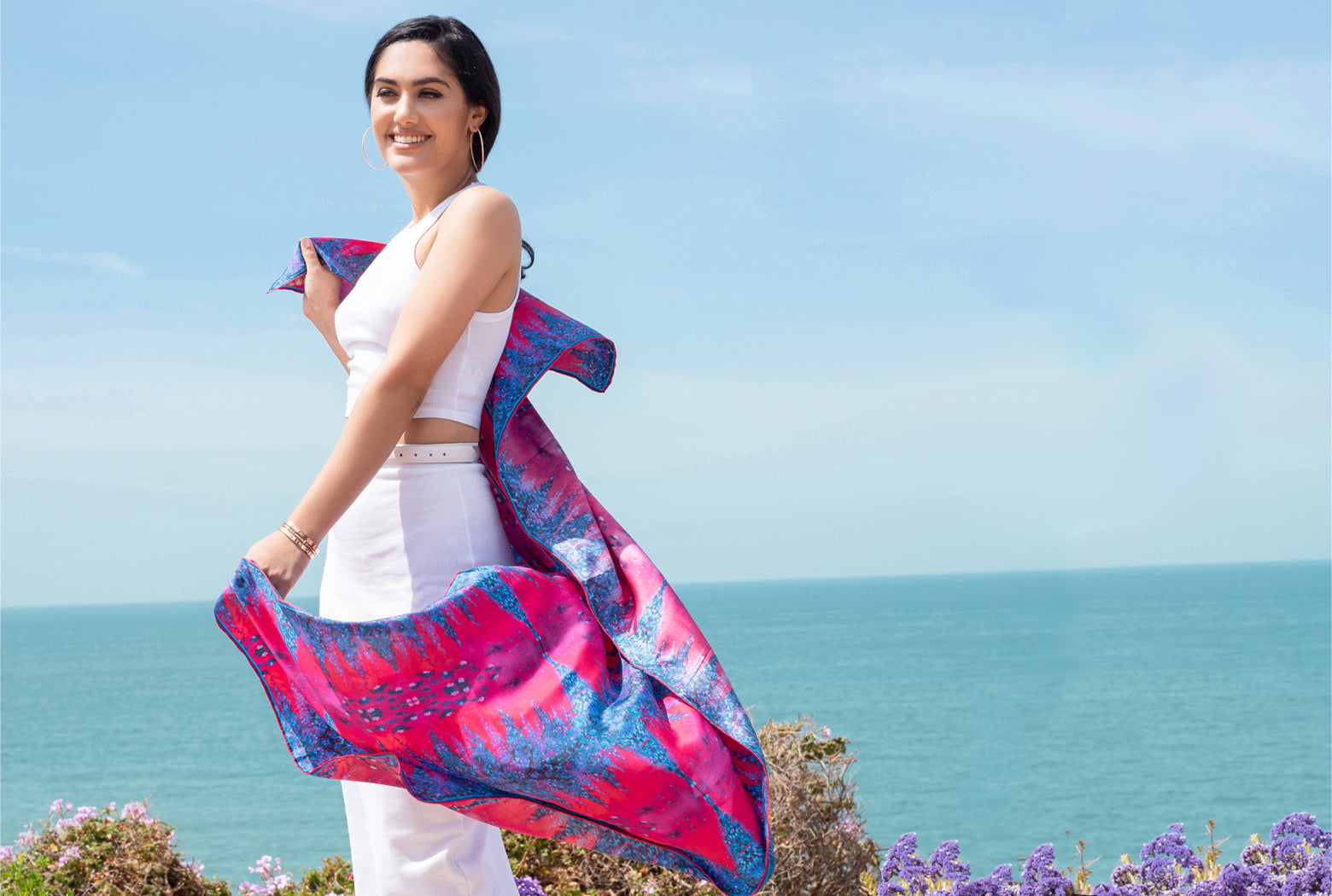 Chetna-singh-artscarf-giverny-travel-inspired-art-scarf