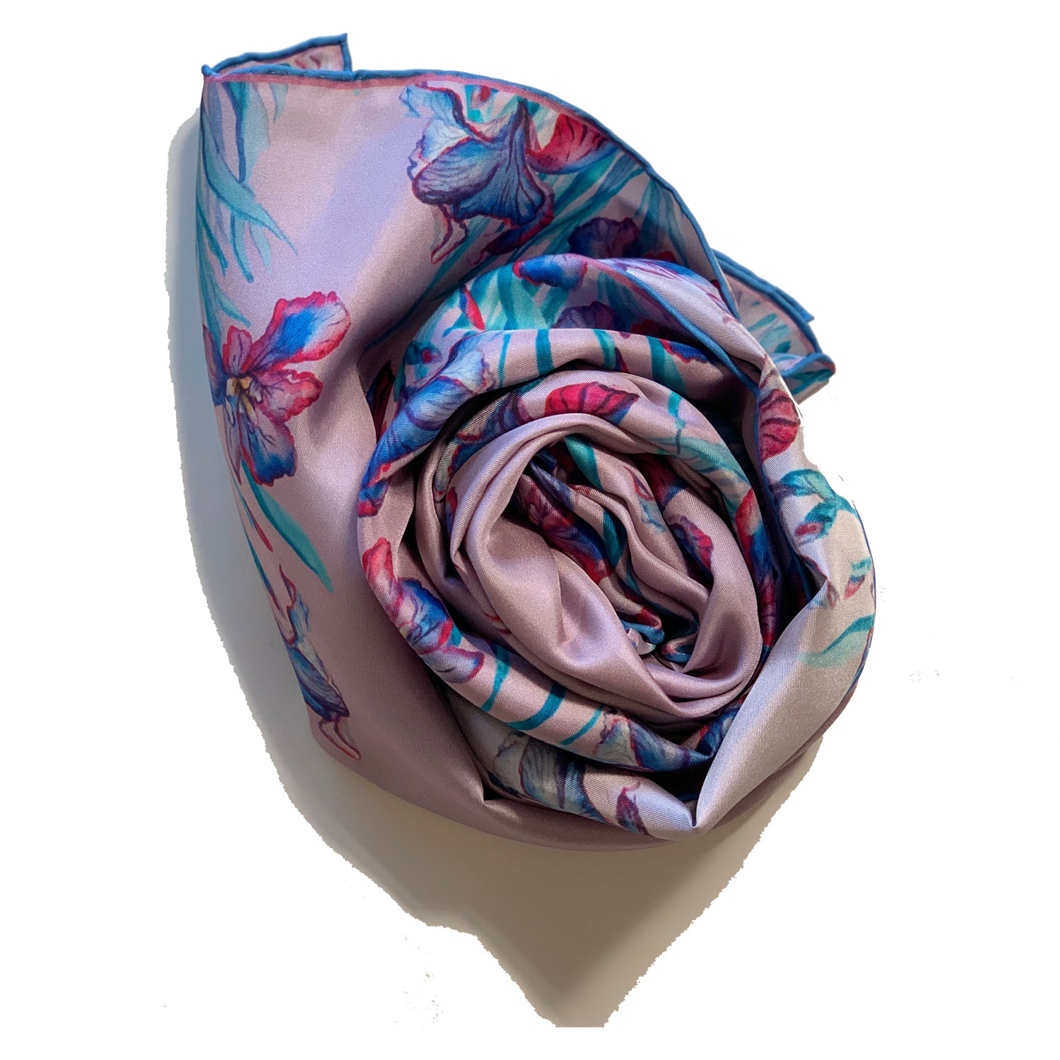 ChetnaSingh Iris silk scarf