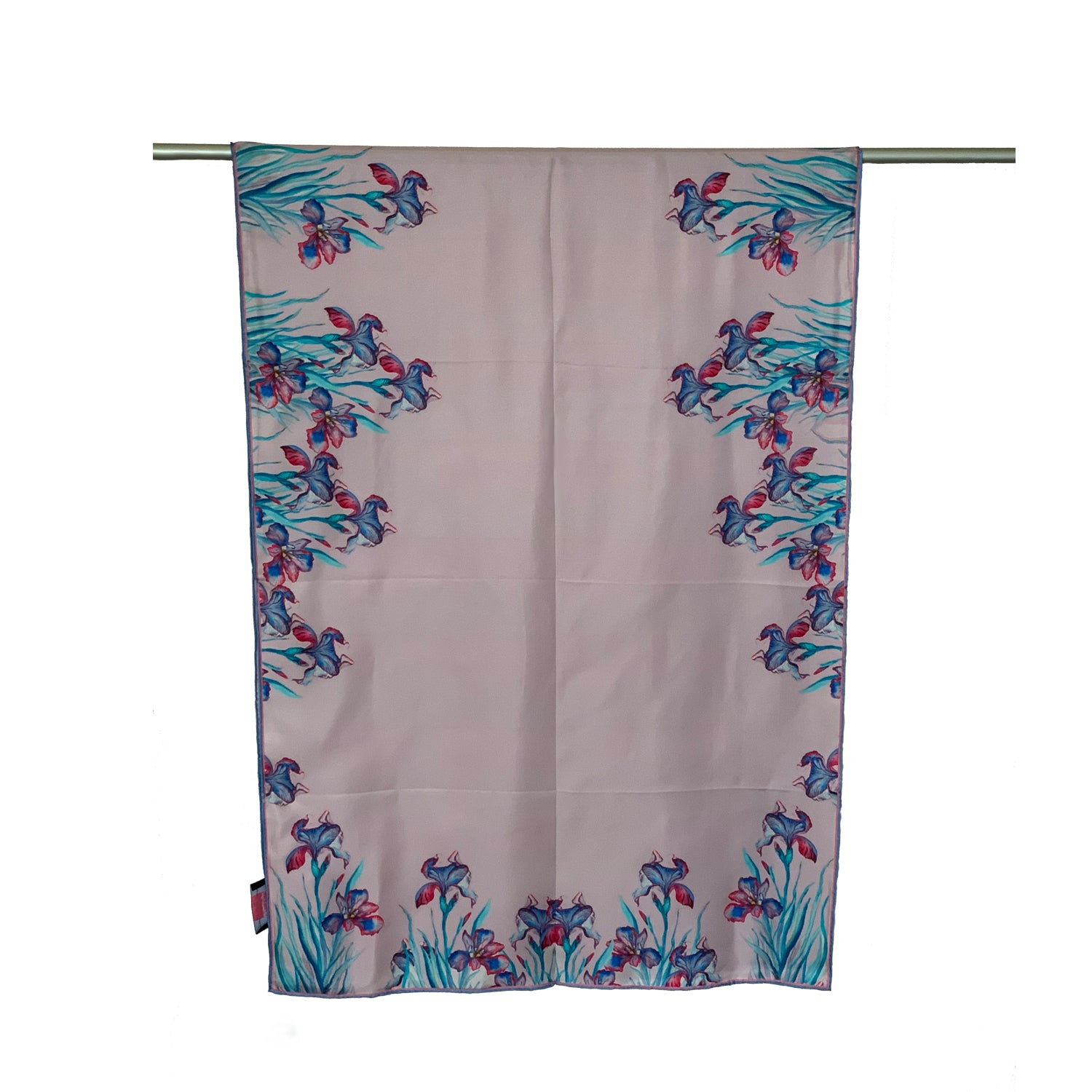 ChetnaSingh  Monet Iris silk scarf